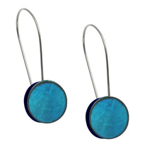 Load image into Gallery viewer, Resin Disc Earrings