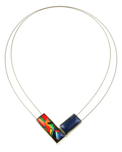 V Kimono Magnetic Pendant Necklace
