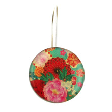 Load image into Gallery viewer, Round Kimono Earrings
