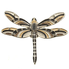 Load image into Gallery viewer, 2-Tone Dragonfly Brooch 1436

