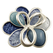 Load image into Gallery viewer, Matte 2- Tone Flower Brooch 2332
