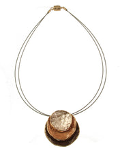 Load image into Gallery viewer, 3 Stack Pendant Necklace 2348
