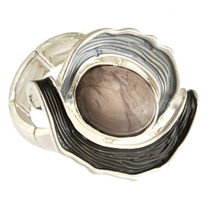 Antique 2-Tone Resin Ring 2421