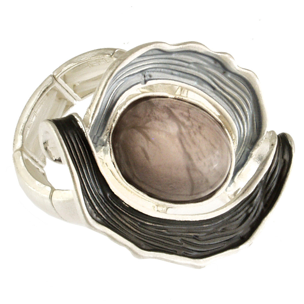 Antique 2-Tone Resin Ring 2421