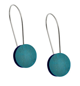 Resin Disc Earrings