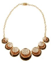Load image into Gallery viewer, Double Circle Necklace 5002
