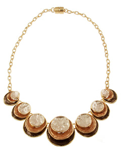 Double Circle Necklace 5002