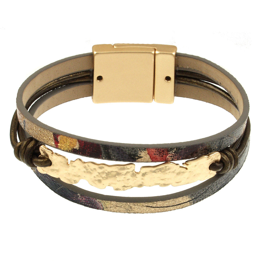 Bracelet L.Matt Kc Gld/Metallic Brwn 6249-59