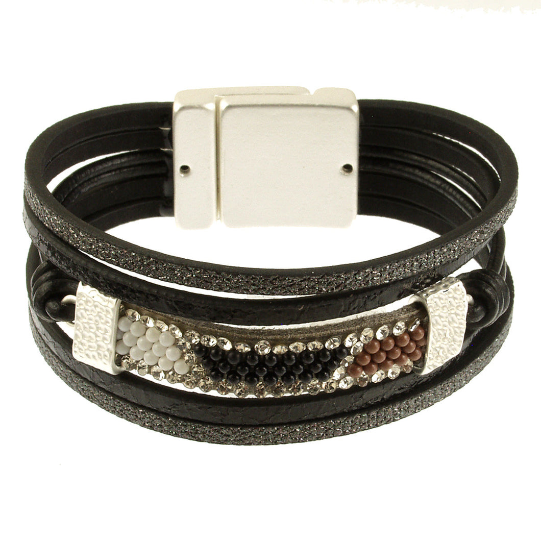 M Beaded Bracelet 692