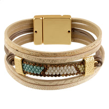 Load image into Gallery viewer, M Beaded Bracelet 692
