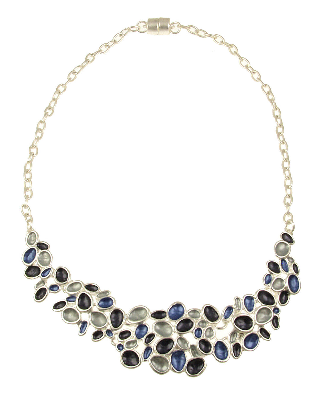 Matte 2-Tone Necklace 7422