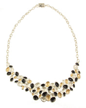 Load image into Gallery viewer, Matte 2-Tone Necklace 7422
