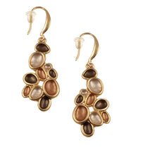 Load image into Gallery viewer, Matte 2-Tone Earrings 7423

