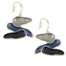 Load image into Gallery viewer, Matte Two Tone Earrings 7428
