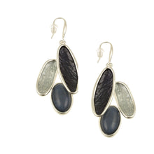 Load image into Gallery viewer, Matte Silver-Tone Earrings 7673
