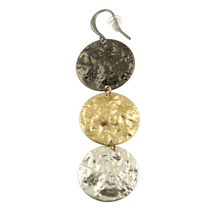 Matt Coins Earrings 810