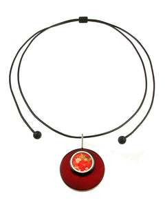 Adjustable  Kimono Pendant Necklace