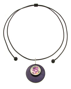 Adjustable  Kimono Pendant Necklace