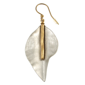 Silver/Gold Leaf Earrings