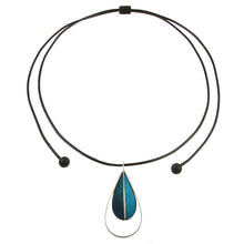 Load image into Gallery viewer, Adjustable TeardroPendant Necklace
