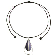 Load image into Gallery viewer, Adjustable TeardroPendant Necklace
