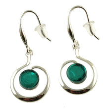 Load image into Gallery viewer, Shiny Swirl Earrings
