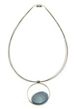 Load image into Gallery viewer, Shiny Silver Pen Necklace
