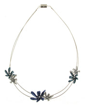 Load image into Gallery viewer, N-S.Silver Flower Necklace 381
