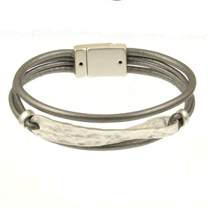 B-Matt Silver Bracelet 6270