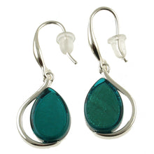 Load image into Gallery viewer, Shiny Silver B Earrings

