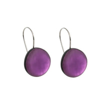 Load image into Gallery viewer, Med Round Resin Earrings
