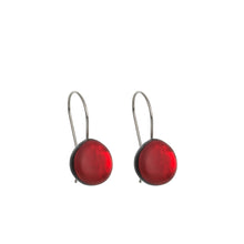 Load image into Gallery viewer, Sm Round Resin Earrings
